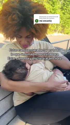 Respuesta a @Rosy Belis De Luciano Estas camisas para lactar es todo  lo que una madre necesita para  Estar cómoda y discreta al aire libre.  #nursingtop #breastfeeding #maternity #nursing #postpartum @ECAVUS 