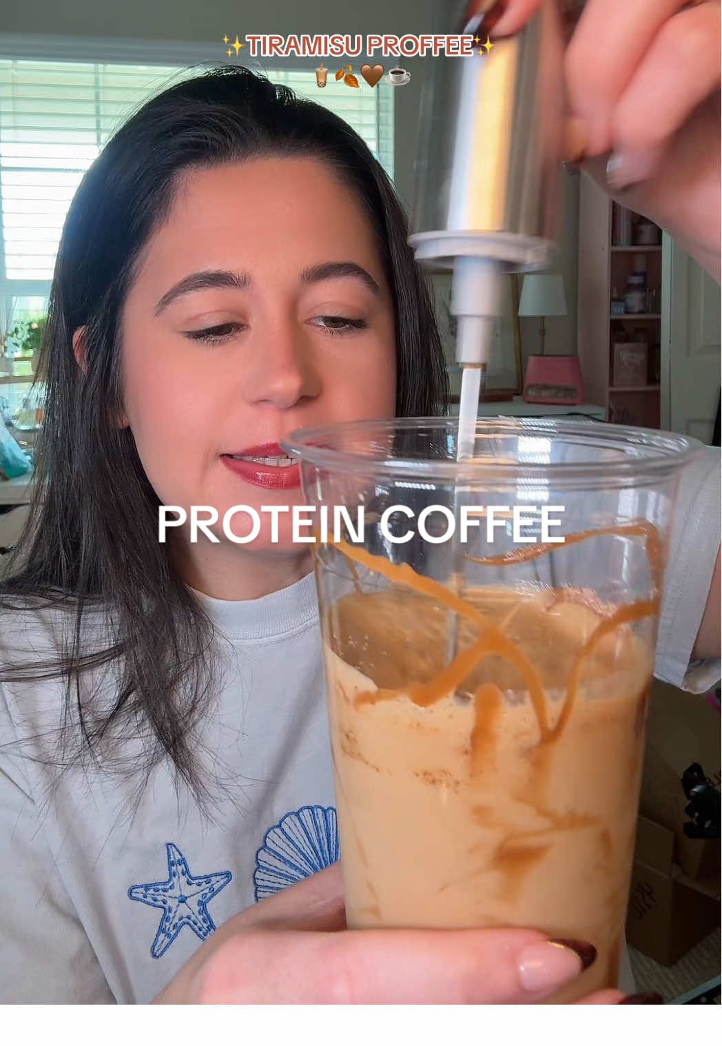I hit my protein goals everyday now because of this stuff!!! I literally crave it it's so good 🤤 #proteincoffee #proffee #javvy #javvycoffee #highprotein @Javvy Coffee 