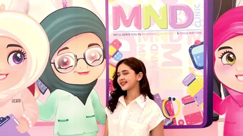 @ciara brosnan mampir lagi nih ke @MND Clinic !✨🤩  Kita ditantang Dance NGAPAIN REPOT! Siapa Takut??😜 Ga perlu REPOT! Yaudah kita gas aja🔥