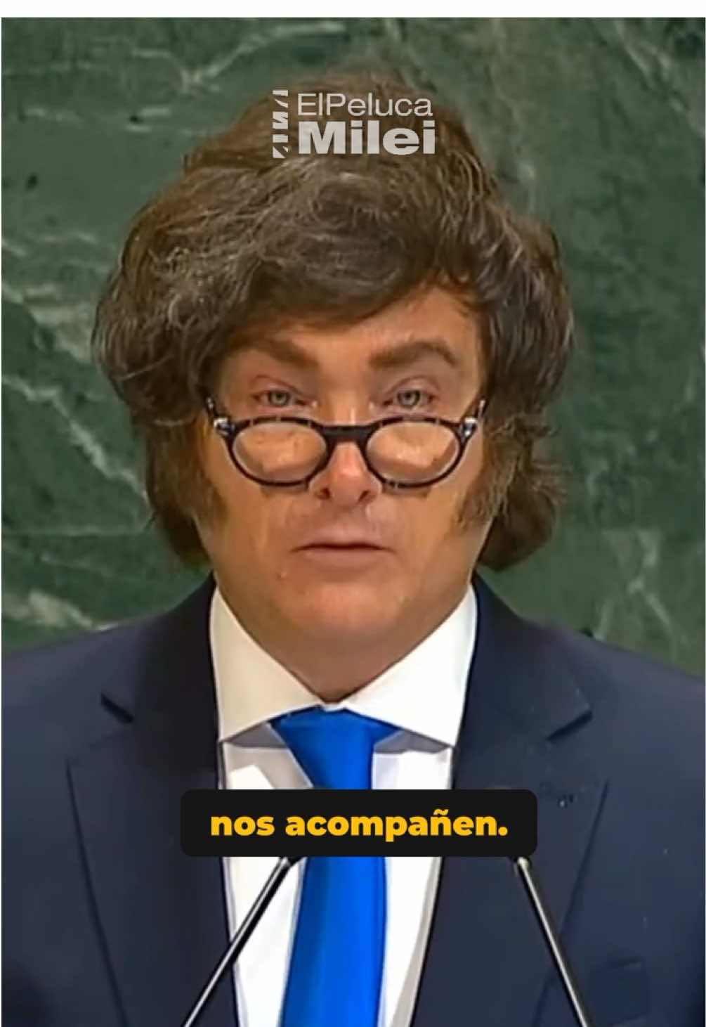 MILEI EN LA ONU RECLAMANDO POR LAS MALVINAS ARGENTINAS. LAS MALVINAS SON ARGENTINAS 🇦🇷 #milei #javiermilei #argentina #argentina🇦🇷 
