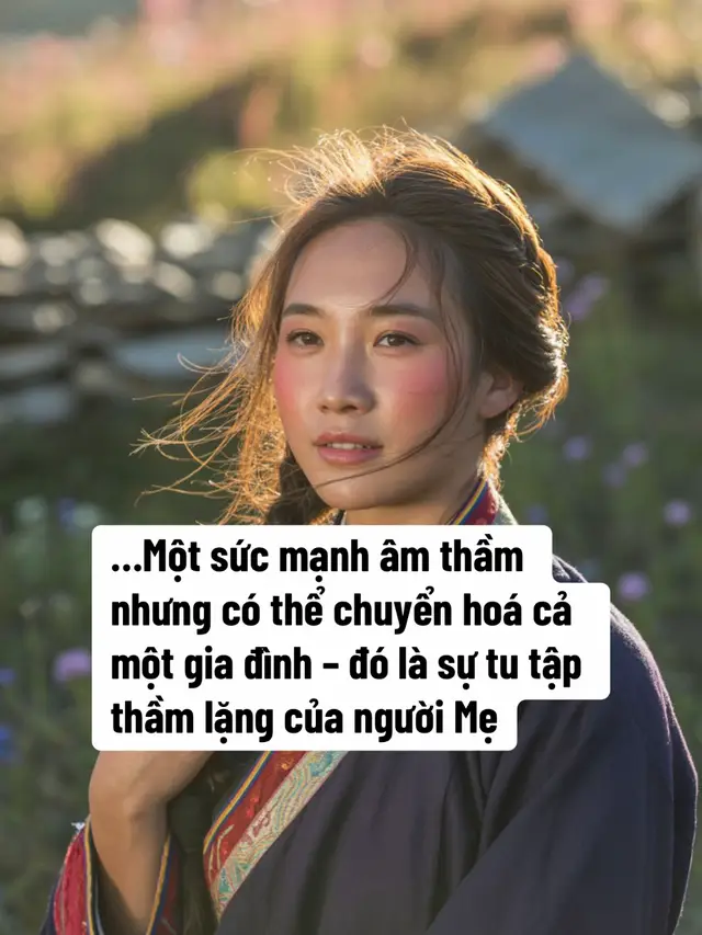 Khi ánh mặt trời còn chưa ló dạng, có một người đã lặng lẽ bước xuống giường. Khi cả nhà còn say giấc, người ấy đã bắt đầu một ngày mới – bằng bữa sáng, bằng những việc không tên, bằng tình thương vô bờ. Người đó – chính là Mẹ. Người vợ, người nội trợ… trong mỗi mái ấm. Họ không có danh thiếp, không có bảng tên chức vụ, cũng chẳng ai vỗ tay khi họ rửa một chậu bát hay lau một lớp bụi bàn. Nhưng thiếu họ, cả mái nhà có thể mất phương hướng. 	•	Họ không chỉ giữ căn bếp, mà còn giữ nhịp đập trái tim gia đình. 	•	Họ không chỉ giặt áo, mà còn gột rửa những nặng nề của một ngày dài. 	•	Họ không chỉ nấu cơm, mà còn giữ lại hương vị tình thân trong một thế giới vội vã. Không ai tính số lần họ thức khuya vì con sốt, dậy sớm vì chồng đi làm. Không ai ghi lại những tháng năm họ bỏ lỡ giấc mơ riêng để nâng đỡ giấc mơ của người thân. “Có những người anh hùng không khoác áo choàng, họ được gọi là… Mẹ.” – (Elbert Hubbard) 💗 Nếu ai hỏi: “Công việc nào vĩ đại nhất trong đời?” Xin hãy nói đến những người làm Mẹ, làm vợ, những chiến binh thầm lặng trong căn bếp nhỏ. Bởi họ đang sống từng ngày với trọn vẹn tâm từ bi, nhẫn nại và yêu thương vô điều kiện. Họ không cần được tôn vinh, nhưng xứng đáng được tôn vinh. Nếu bạn là người nội trợ, xin đừng bao giờ nghĩ mình “ở nhà không làm gì”. Bạn đang: 	•	Nuôi lớn yêu thương. 	•	Xây dựng một thế giới êm đềm. 	•	Giữ lại những giá trị chân thành nhất trong thời đại mà nhiều thứ đang vội vã đánh đổi. “Trong vũ trụ chỉ có một trái tim, và nó đang đập trong lồng ngực của người mẹ.” – (Ngạn ngữ Ấn Độ) 🌸 Xin tri ân người Mẹ, người vợ, người phụ nữ… đã lặng lẽ giữ lửa trong mỗi mái ấm. Nguyện ánh sáng của Quán Thế Âm luôn gia hộ để họ, dù không nói ra, vẫn luôn được hiểu – được thương – được trân quý, như chính cách họ đã yêu thương gia đình này. #thuocphimnhansinh #trietlycuocsong #trietlyphatgiao #yeuthuong #chualanh 