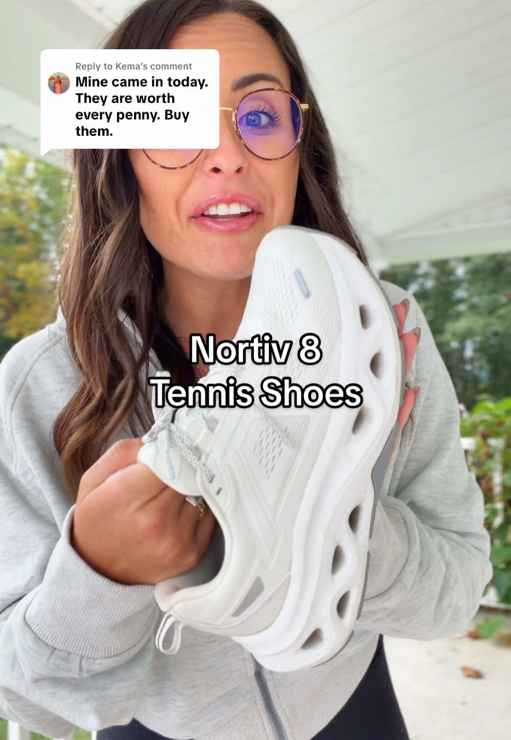 Replying to @Kema love these so much more than I did 2 weeks ago! Will 100% be purchasing more! #runningshoes #walkingshoes #nortiv8 #comfyshoes #womensshoes