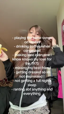 things i do a lot now ft. banana #fyp #the1975 #banana 