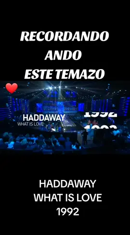 #haddaway #whatislove #90s #musica #paratiiiiii 