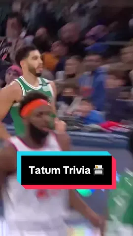 How well did you do on Tatum trivia? ☘️ #NBA #basketball #JaysonTatum #Celtics #Tatum 