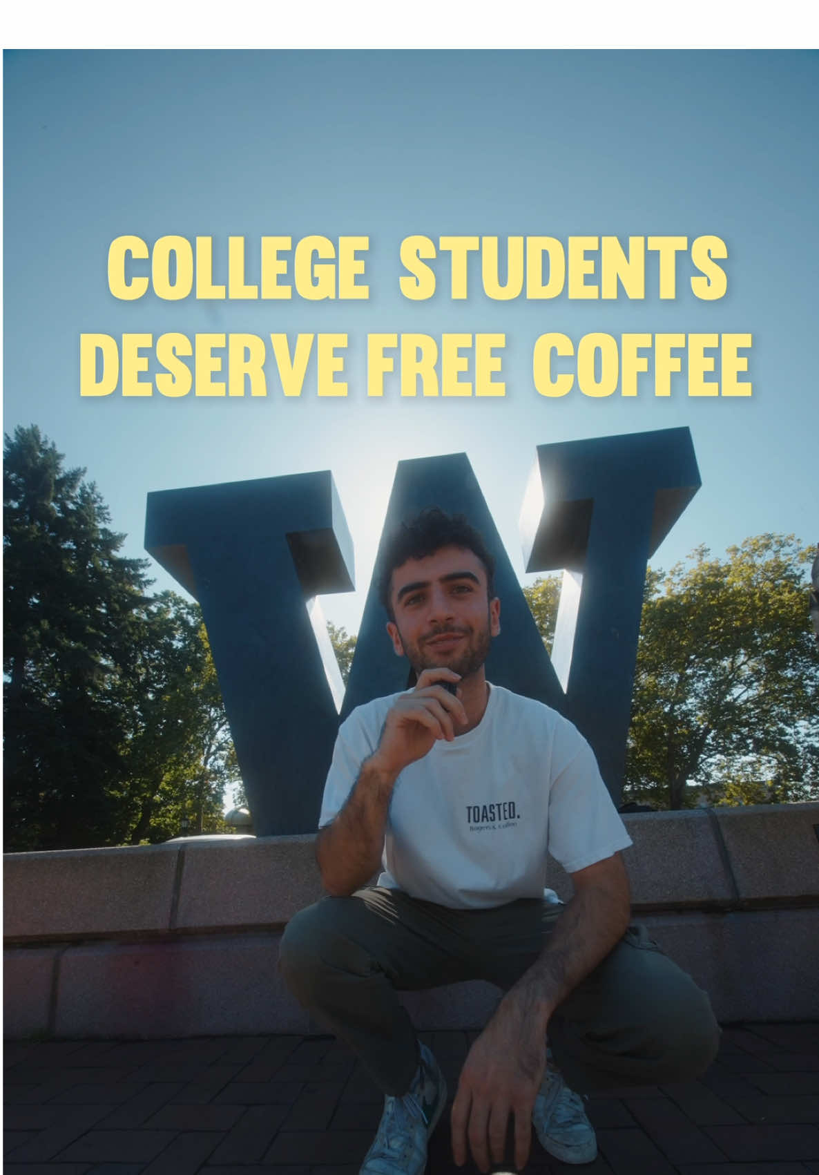 you deserve a free coffee :) more info below 👇 oct 1–15 → show your valid student ID + grab any of our house sandwiches to get a free 12oz drink 🎓☕  valid at all TOASTED. locations (slu, udistrict & bellevue) ⚡ in-person only ⚡ purchase of house sandwich required ⚡ unlimited uses thru oct 15 Don’t forget to share this with your college friend 🫂 Terms: Valid Oct 1–15, 2025 at all TOASTED. locations. Must present valid student ID. Free 12oz drink with purchase of any house sandwich. In-person orders only. Unlimited use during promo period. Offer valid while supplies last. Cannot be combined with other discounts or promotions. #coffee #cafe 