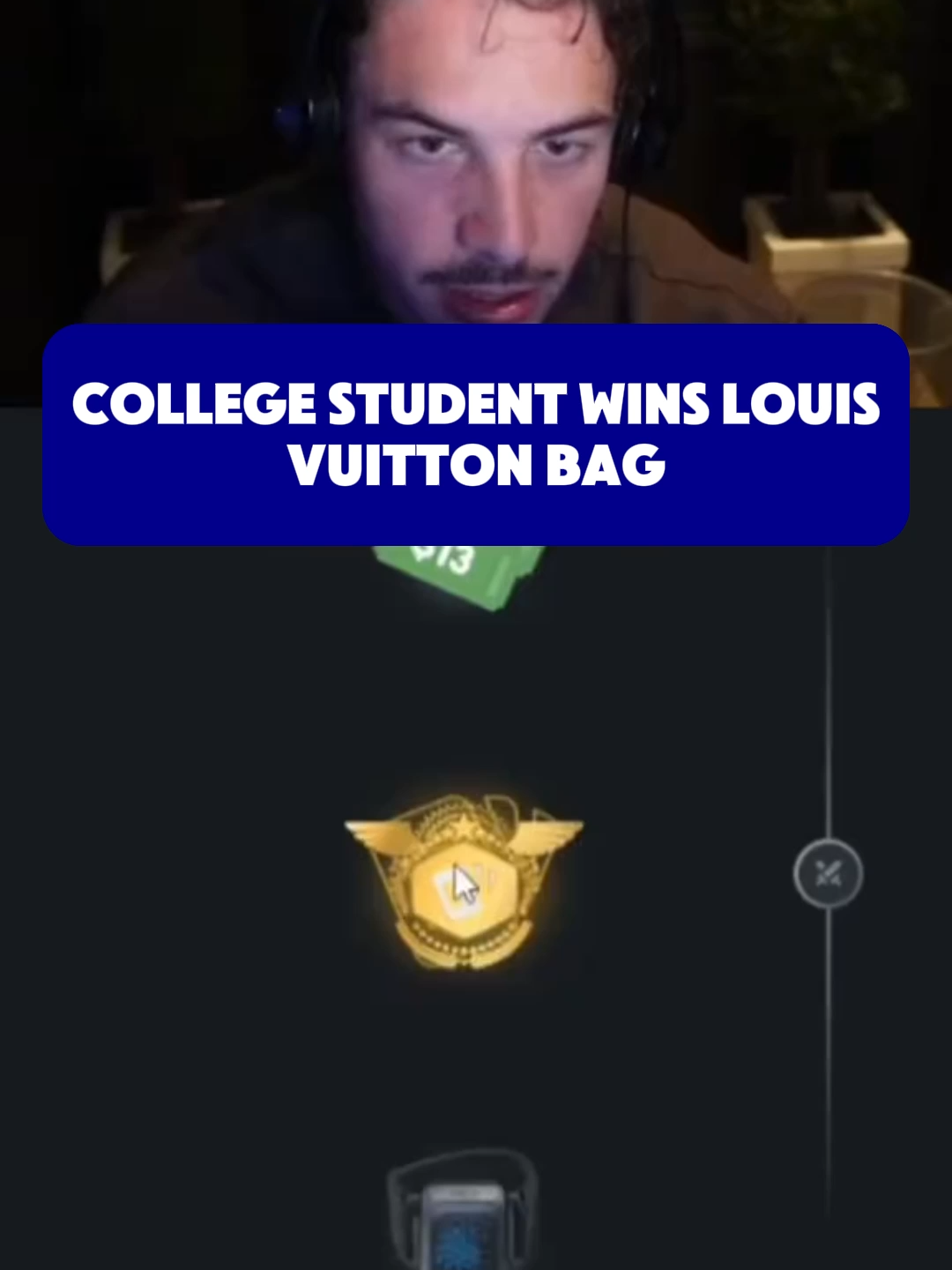COLLEGE STUDENT WINS LOUIS VUITTON BAG