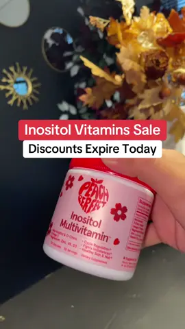 Get yours today! #multivitamins #peachperfect #inositolsupplement #tiktokshopblackfriday Final price may vary depending on each customers available coupons. Promotions may have ended by the time you have seen this.