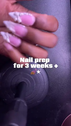 How to prep your nails for long lasting press on nails ★ . . . #pressonnails #pressonnailstutorial 