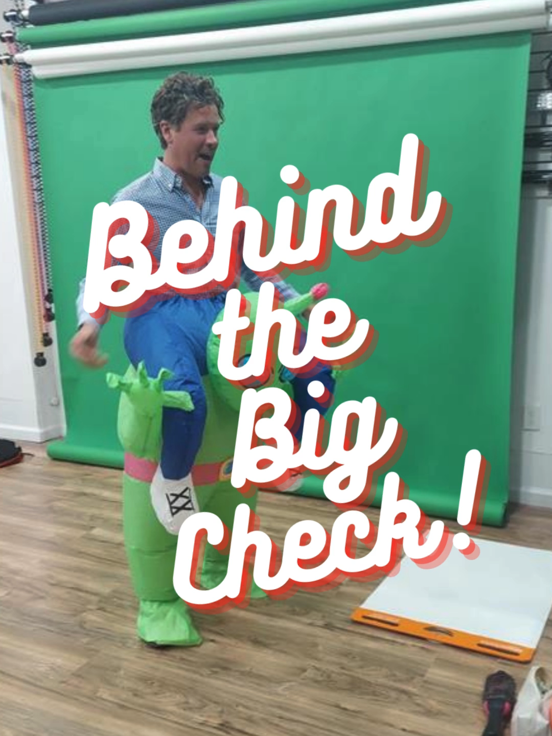 Big photoshoot today - big surprises to come! 🎉 Stay tuned and use the link in our bio to get in it to win it today!  #bigcheckenergy #sweepstakes #behindthescenes #photoshoot