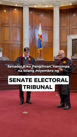 OPISYAL NA TAYONG NANUMPA BILANG MIYEMBRO NG SET ⚖️ Sa ikatlong pagkakataon, dala natin ang karanasan at integridad para tiyakin ang tiwala ng taumbayan sa ating electoral system. Para sa malinis at makatarungang halalan! ✊
