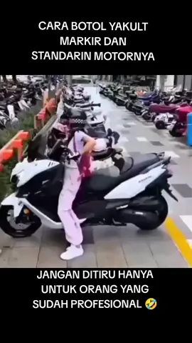 CARA BOTOL YAKULT MARKIR DAN STANDARIN MOTORNYA
