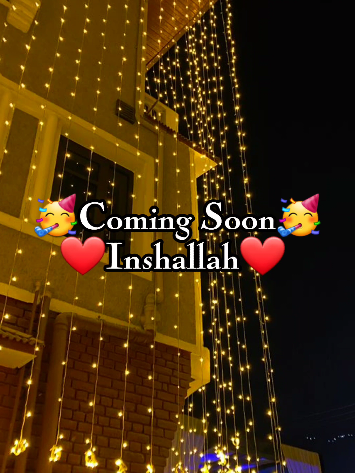 Coming Soon Inshallah 🥳 
