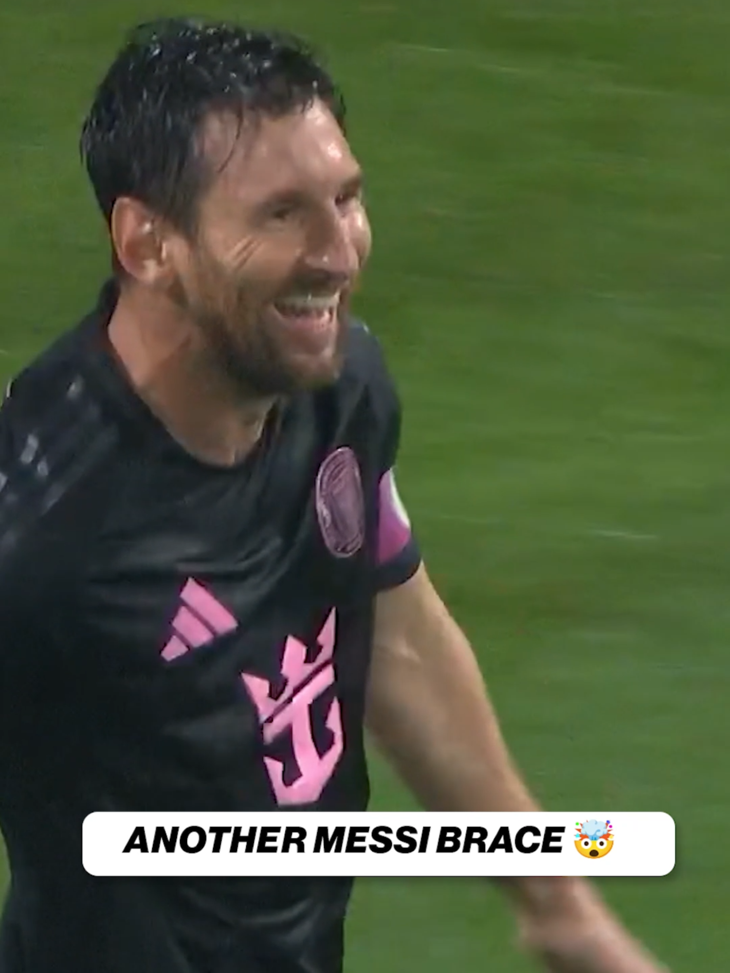 LEFT FOOT? RIGHT FOOT? IT DOESN’T MATTER FOR MESSI! That's now two braces in as many games for the legend 🤯  (via @mls) #intermiami #Soccer #goal #messi #brace