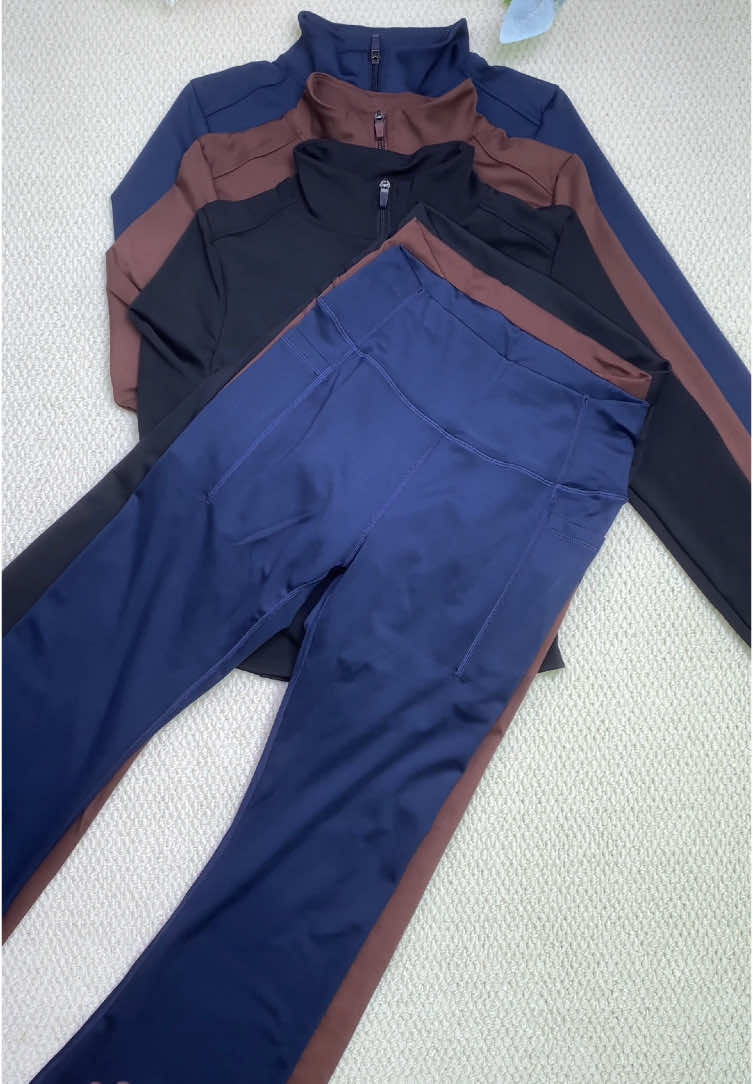 Cozy & sporty🏋️‍♀️🍂 Solid zip jacket + pocket flare pants✨ Perfect for yoga, gym & outdoor vibes🍃💪 #WomensWear #WomensFashion #Activewear #Sportswear #WorkoutOutfit #GymFit #GymClothes #YogaSet #FitnessStyle #Athleisure #TikTokMadeMeBuylt #TikTokFashion #ViralFashion #OOTD #FitCheck #TrainingGear #GymStyle #StreetStyleWomen #DailyFit #FitnessOOTD #RunningGear #ExerciseOutfit #AthleticWear #SportsSet #LeggingsAndTop #SeamlessSet #WorkoutStyle #ViralOOTD #LadiesFitness #SportyLook #TikTokTrend #FitnessTrend #AllSeasonWear #ComfortFit #BreathableActivewear #AthleisureWear #GymMotivation #FitLife #ChicSportswear #WomenStreetwear #ActiveLife #GymVibes #HomeWorkoutStyle #OutdoorWorkoutGear #YogaClothes #StretchFit #TikTokViral #SportyChic #TrendyFitness #FashionableFitness #ladiesactivewear 