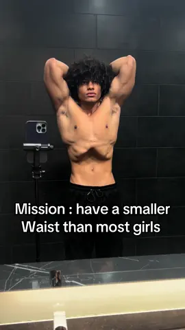 I’d love to see how small my waist would be single digit body fat 