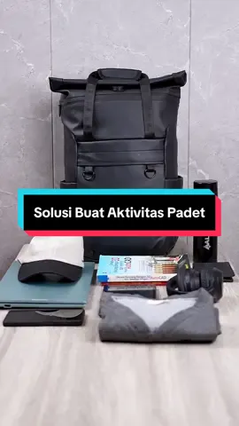Checkout sekarang di keranjang atau join live buat dapetin harga termurah Backpack Ostara🔥#albaproject #tasransel #taslaptop 