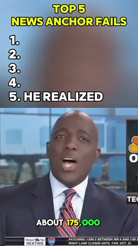 Top 5 News Anchor Fails ⚓️ | The # 1 has a plot twist 😭 | #funny#newsanchor#fail#viral#fyp 