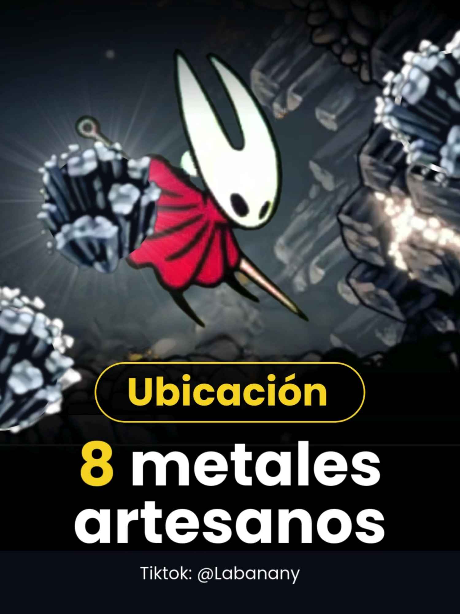 Ubicación 8 metales artesanos de Silksong | Guía Metal artesano #silksong #hollowknightsilksong