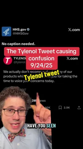 A tweet from Tylenol does not mean  a pregnant woman can’t take Tylenol. #tylenol #autism #pregnancy