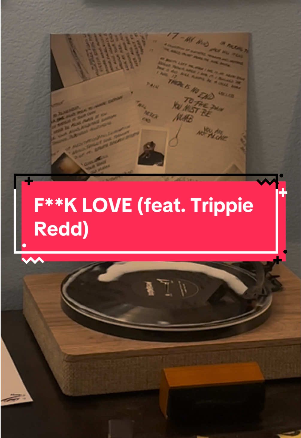 F**k Love - XXXTentacion (feat. Trippie Redd) #xxxtentación #trippieredd #revenge #vinyl #vinylcollector 