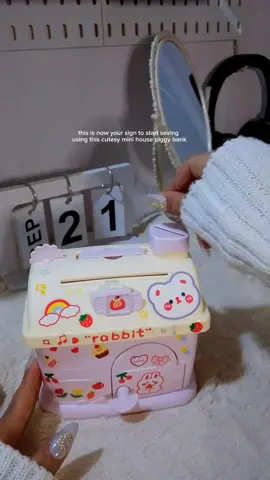 this is now your sign to start saving! #piggybank #minihousepiggybank #alkansya #iponchallenge #fyp 