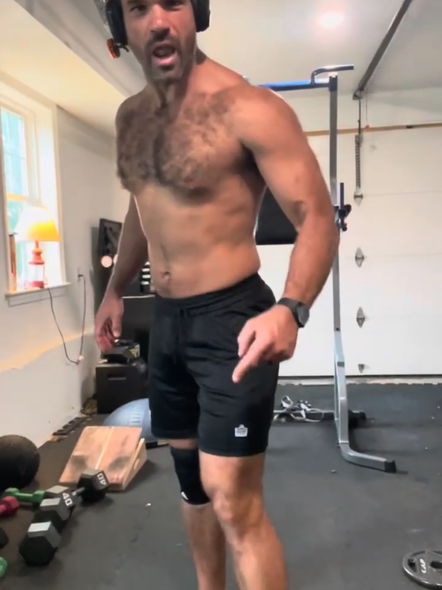 Pickup some weights and get moving with me! Join my livestream and come get in shape! #homeworkouts #motivation #homegym #workout #Fitness