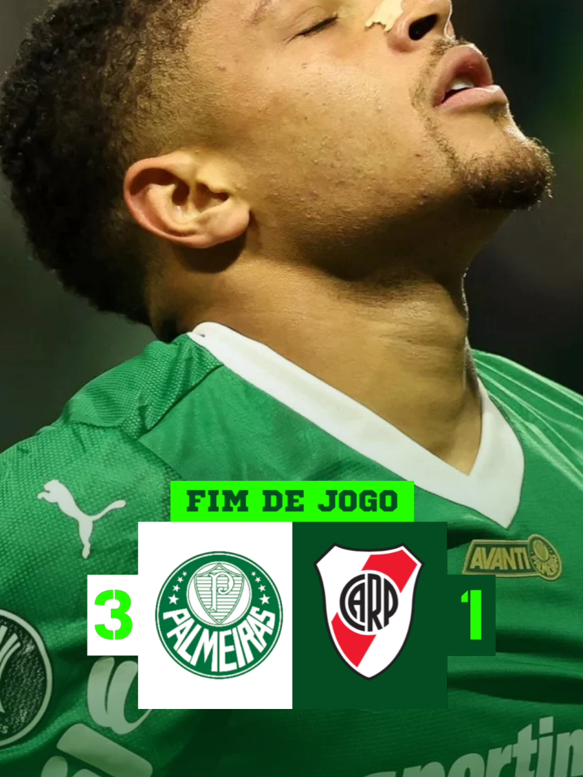 FOI COM EMOÇÃO 🐷 Em noite de baixa atuação, Palmeiras vence River de virada e está na semifinal da Libertadores.   ⚽️| V. Roque e F. López (2x) 📷| Cesar Greco  Achou o conteúdo daora? Então curta, comenta e compartilha para mais deles. Afinal, nada melhor do que falar do que a gente ama!! #palmeiras #futebol #brasileiro 