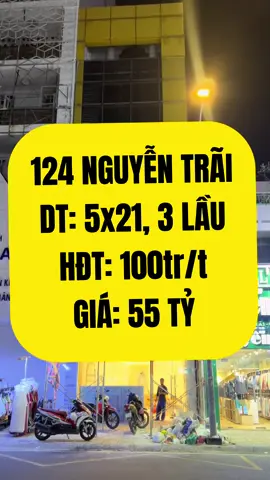 Bán nhà mt 124 Nguyên Trãi, Quận 5. DT: 5x21, 3 Lầu, hết: 100tr. #mtnguyentrai #bannhamtnguyentrai #bannhaquan1 