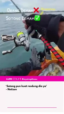 Kena bawak jumpa doktor kot bang 🎥: @fendySR 
