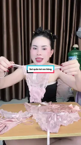 Combo 5 set quần lot ren nữ hồng #quanlotren #shopkimyen61 