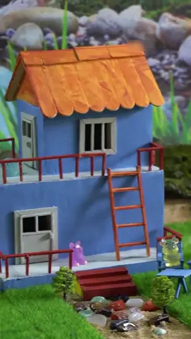 Diy mini house build. How to make a small diy house. #house  #tinyhome #DIY #miniatures 