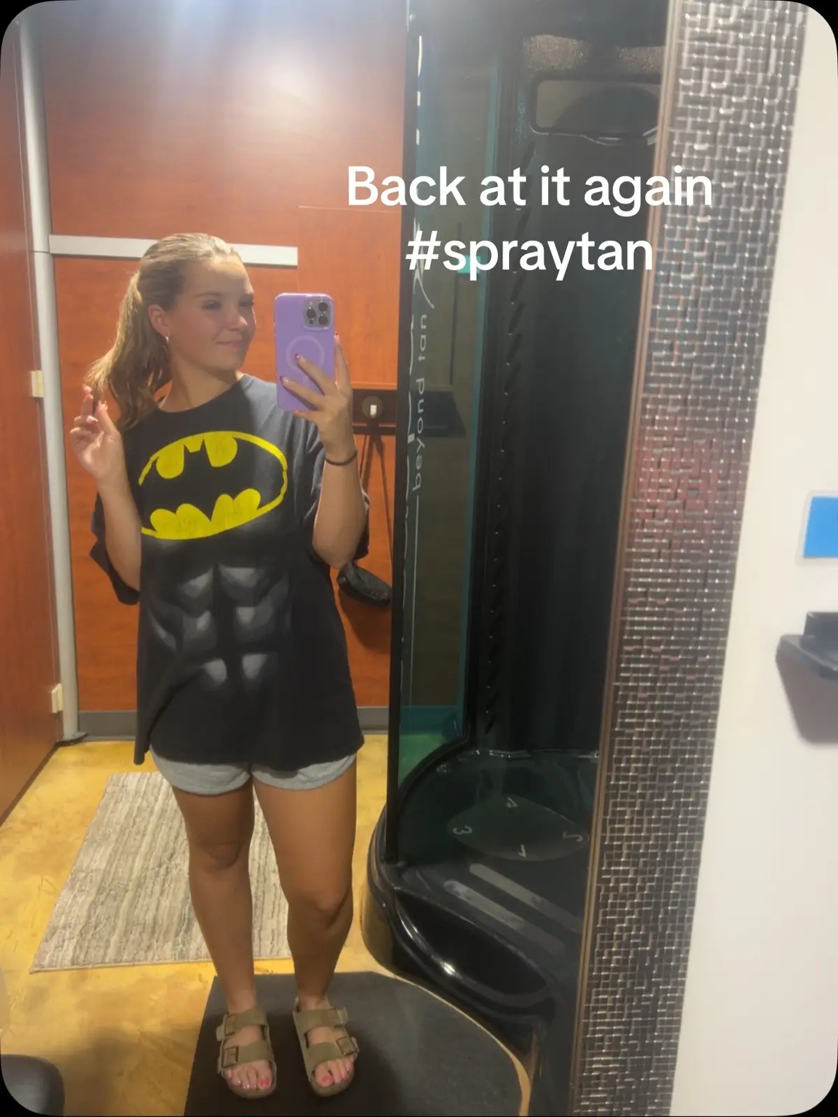 #fyp #relateable #viral #spraytan #tan 