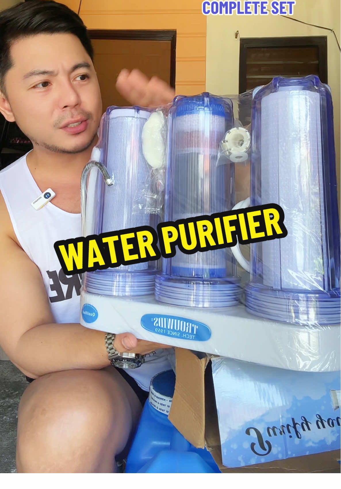 🌊💧 Upgrade your hydration game with our top-notch water purifier! Say goodbye to expensive bottled water and hello to clean, safe drinking water right from your tap. With advanced filtration technology, you can enjoy refreshing water without the hassle. Perfect for families and eco-conscious individuals! 🌱💦 👉 Check it out now and start saving! #WaterPurifier #CleanDrinkingWater #EcoFriendly #HealthyLiving #waterfilter 