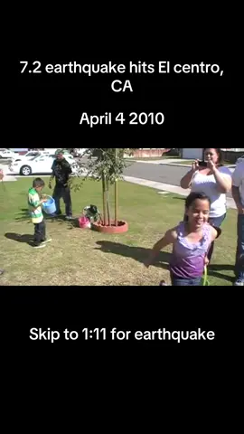 7.2 earthquake rocks el centro, CA April 4 2010#earthquake #terremoto #temblor #easter #california 