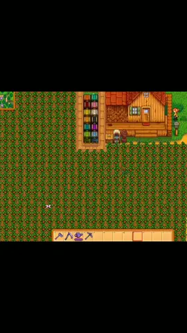 Tractor + Strawberries = UNSTOPPABLE! #StardewValley #Gaming #Satisfying #Tractor #Harvest 