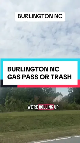 Burlington, North Carolina, gas pass or trash restaurants. #burlingtonnc #burlington #northcarolinabbq #northcarolinafood #northcarolina