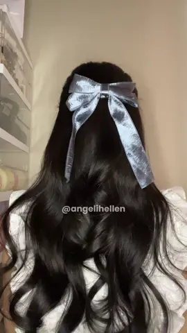 🎀 #hairstyle #pitarambut #bow 