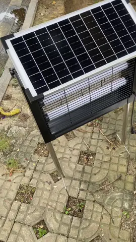 AUKFA Solar Bug Zapper Outdoor Waterproof, Portable Pest Control Electric Mosquito Zapper Killer with Panel Sensorbug zapper Rechargeable Insect Trap Fly'Zapper fobecause it has Home, Patio, Backyard, Camping Solar panel on top #bugzapper #tiktokshop #tiktokshopfinds #fyp