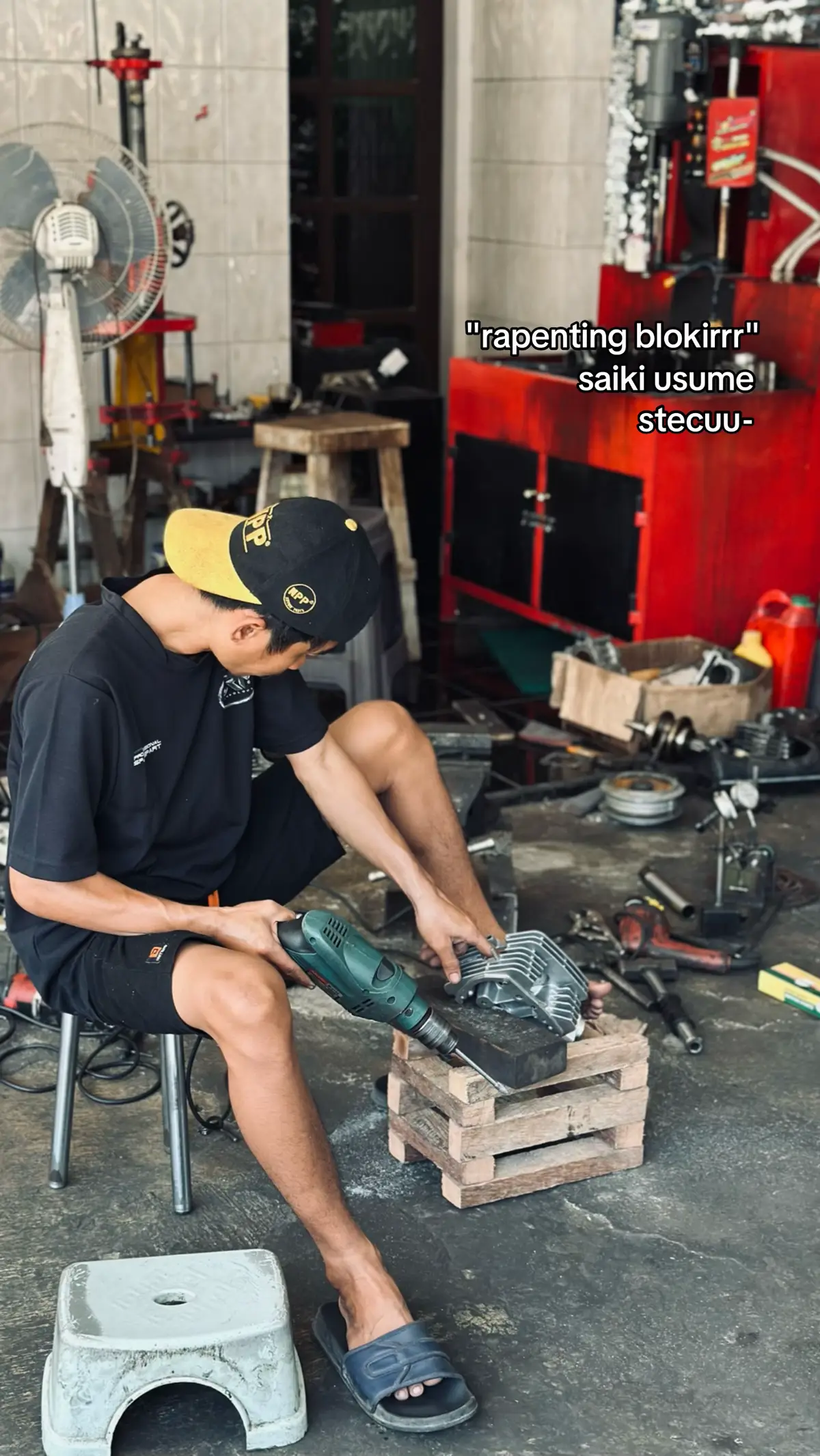 stelan mecucu 😙 #mjmgarage #terusbergerak #kolter 
