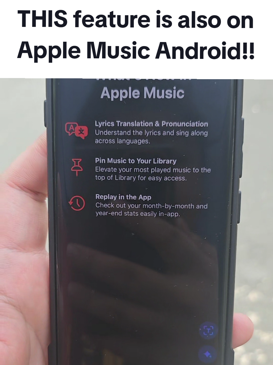 I still can't believe that Lyrics translation and pronunciation is available on Apple Music on Android as well! #applemusic #apple #applemusicandroid  #streaming #technews 