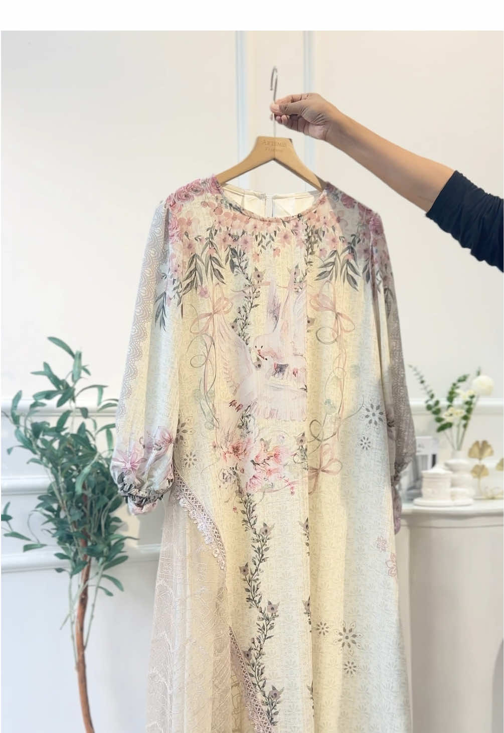 Tara Maxi Dress sudah launching!!🤩🛒🛍️ #fyp #bajulebaran #viraltiktok #dresscantik #gamiscantik 
