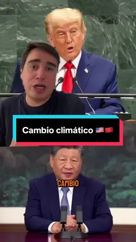 Trump lo niega. Xi Jinping promete reducir emisiones y liderar la transición energética. El eje climático global ya no habla inglés: habla mandarín. #CambioClimático #Trump #XiJinping #China #EEUU 