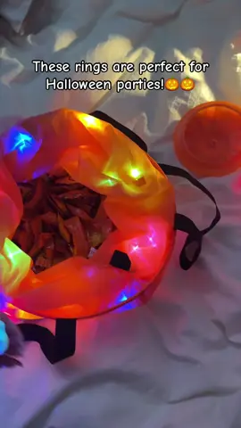 50 pcs light rings are perfect for classroom Halloween gifts or for trick or treaters. Limited supply! #teachersoftiktok #trickortreat #halloween #halloween2025