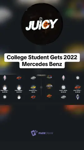 College Student Gets 2022 Mercedes Benz