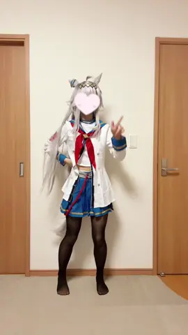 オグリキャップでロリ神踊りました♡#オグリキャップコスプレ #ウマ娘コスプレ #ウマ娘コスプレしている人と繋がりたい #umamusumecosplay #ウマ娘になってしまいました 