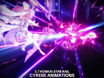 SHE’S FINALLY HERE!! #cyrene #cyrenehonkaistarrail #HonkaiStarRail #starrail #gameplay 