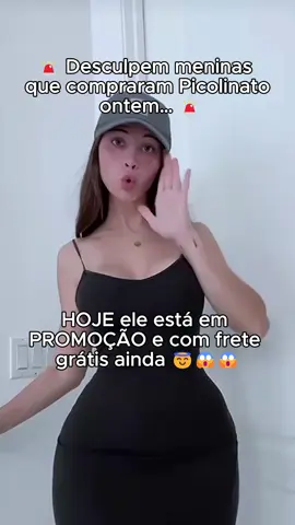 Meninas Aproveite PROMO Relâmpago!⚡ #picolinatodecromo #inchaço #bemestar #saude #fyp 