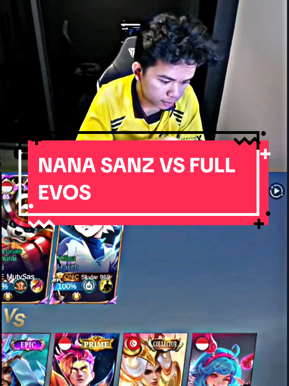 NANA SANZ VS FULL ROSTER EVOS🥶#mlbbtiktok #mlbb #sanz #MLBBNEXT2025 #NEXTJagoanMabar 