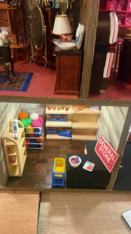 General store almost done! Had to take a night off from the big house! Waiting for a couple things then I will have one more store or shop to go! Then this mini project will be done!